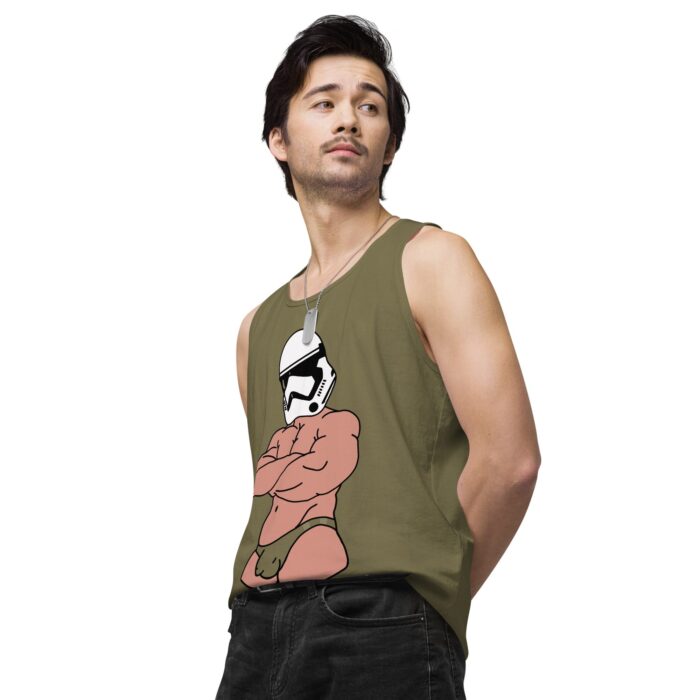 Men’s premium tank top - Super Trooper - Image 34