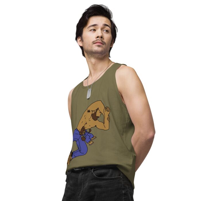 Men’s premium tank top - Teddy Bear Snuggles - Image 34