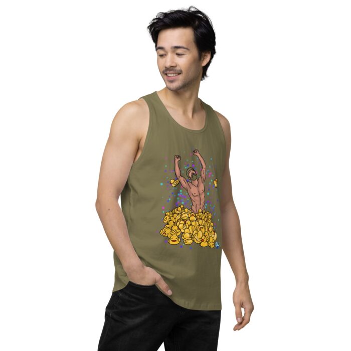 Men’s premium tank top - Cruising for Ducks - Image 34