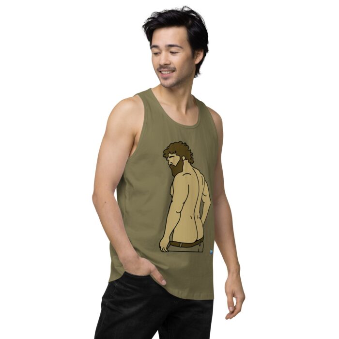 Men’s premium tank top - Curly Hair and All that Ass - Image 34