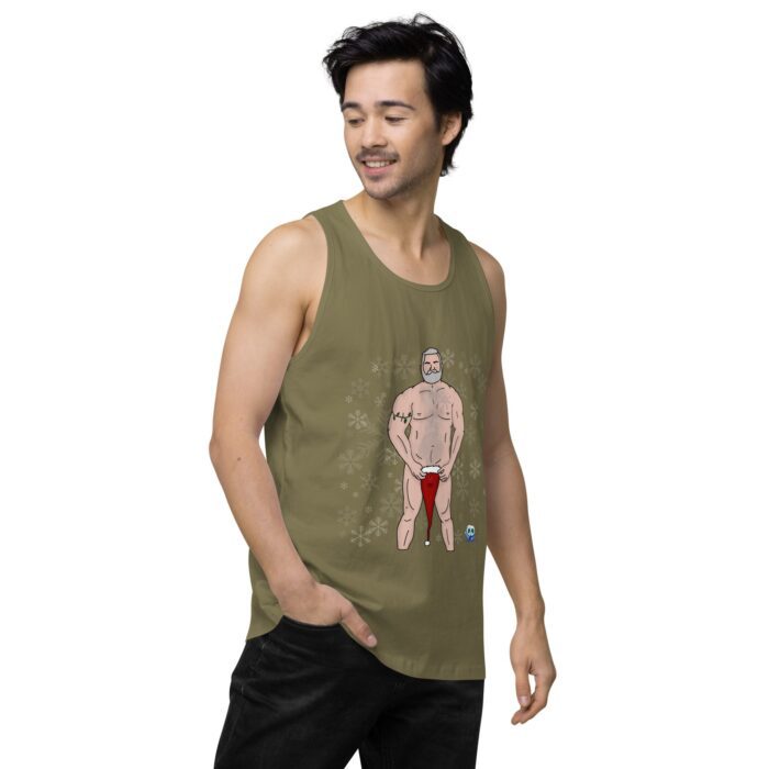 Men’s premium tank top - Frosted - Image 33