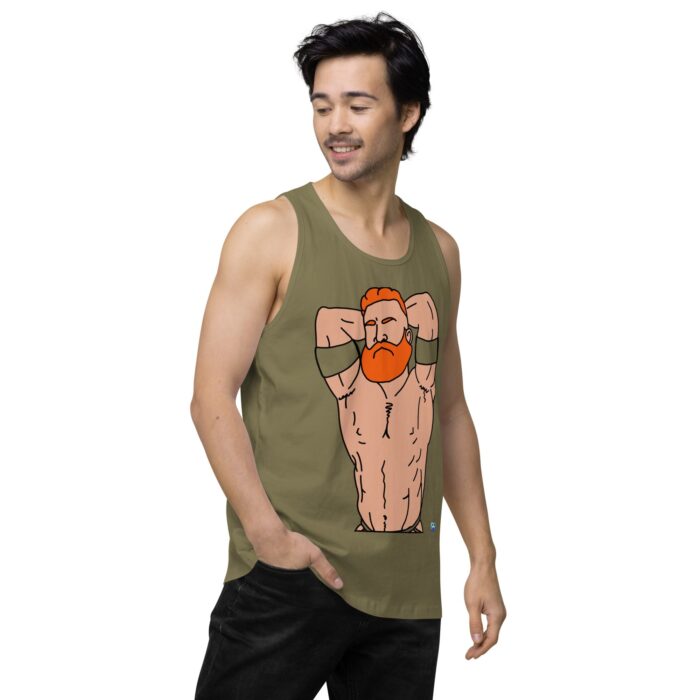 Men’s premium tank top - Ginger Pits - Image 33