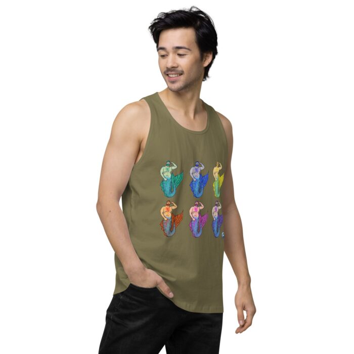 Men’s premium tank top - MerCub Multi - Image 33