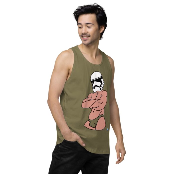Men’s premium tank top - Super Trooper - Image 33
