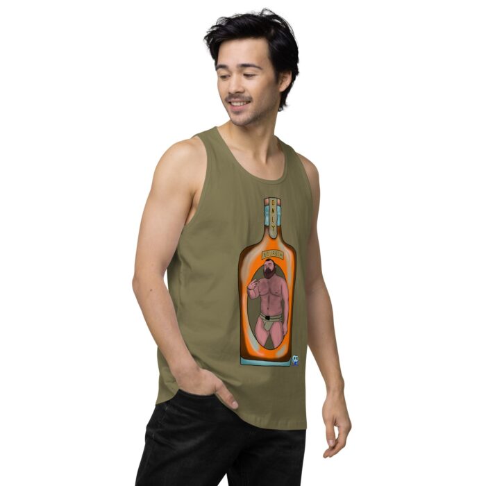 Men’s premium tank top - Two Fingers - Image 33