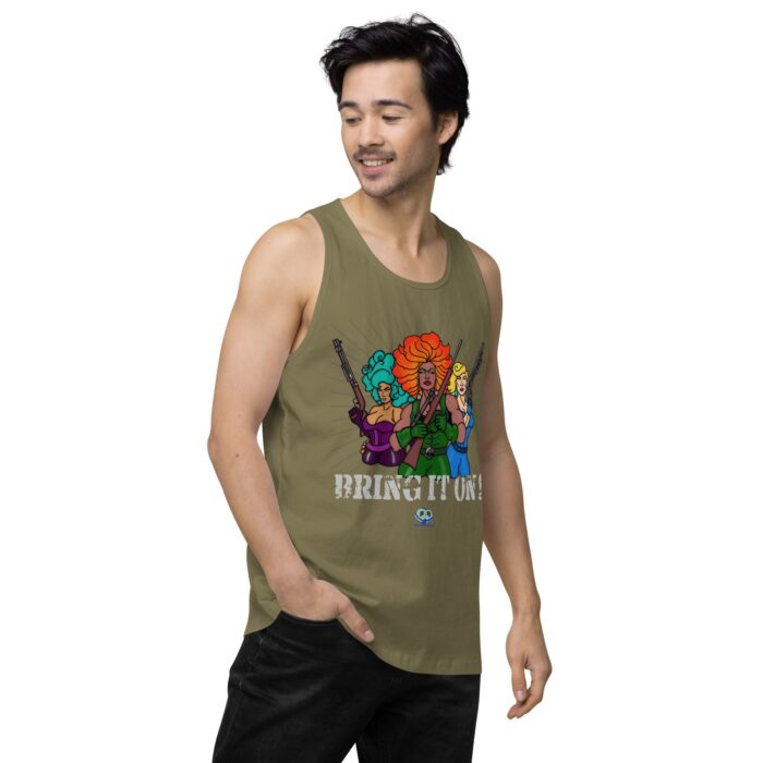 Men’s premium tank top - War on Drag - Image 33