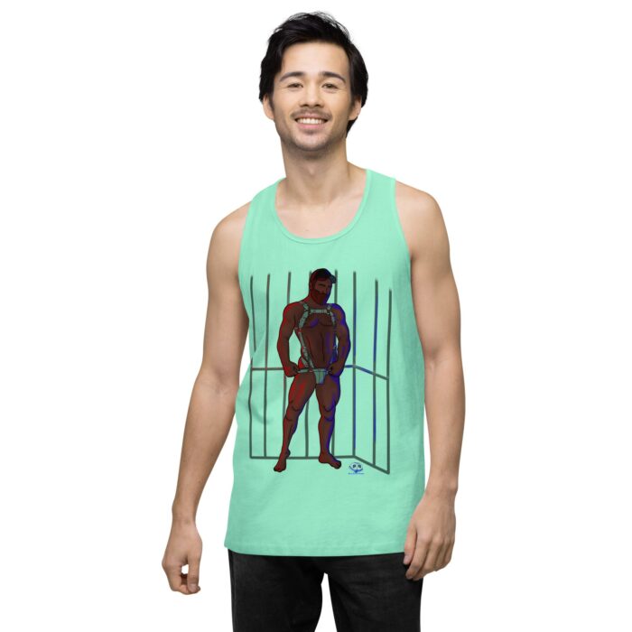Men’s premium tank top - Busted - Image 57