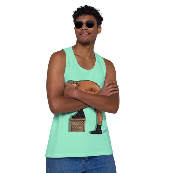 Men’s premium tank top - Crated - Image 42