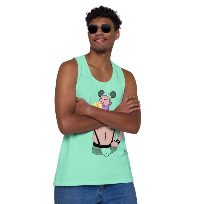 Men’s premium tank top - Disney Sucker - Image 46