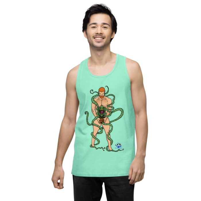 Men’s premium tank top - Feed Me - Image 57