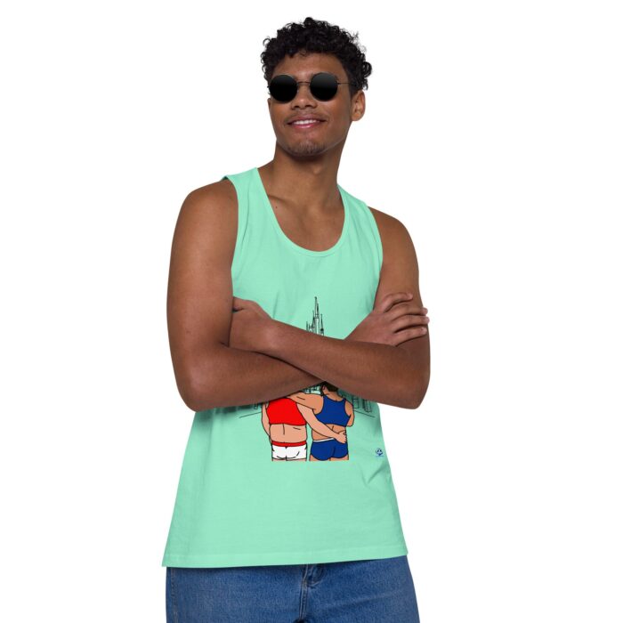 Men’s premium tank top - Main Street PG - Image 46