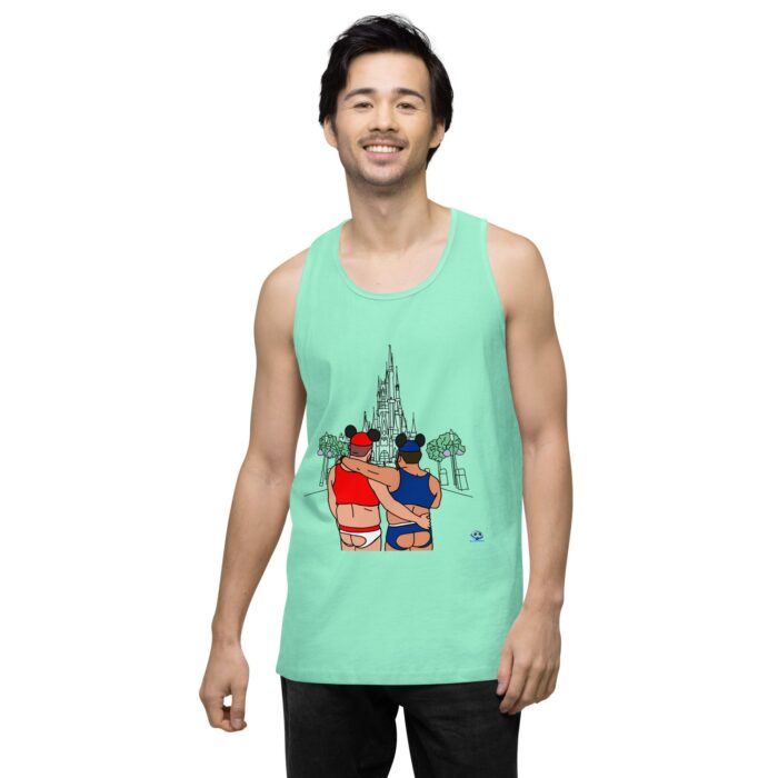 Men’s premium tank top - Main Street PG-13 - Image 58