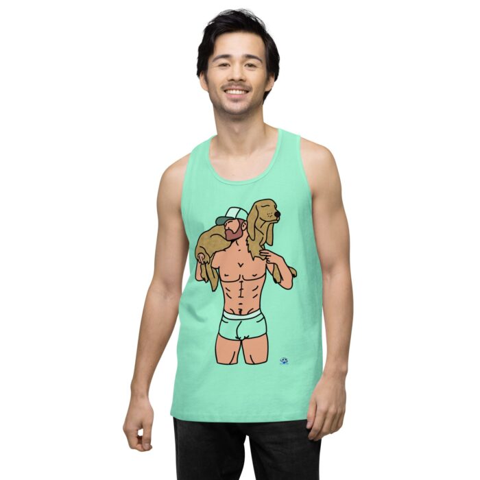 Men’s premium tank top - Man's Best Friend - Image 57