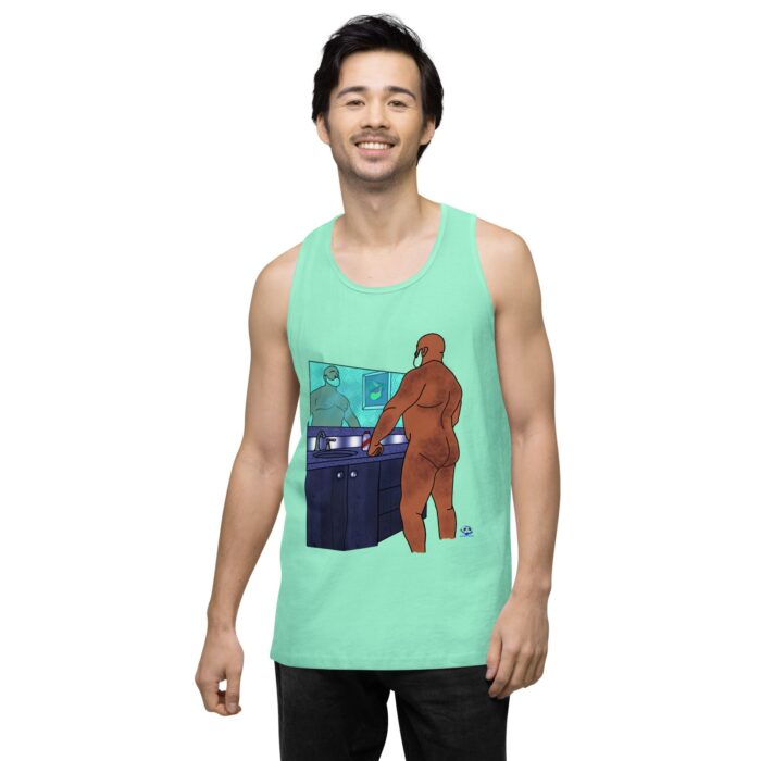 Men’s premium tank top - Morning Routine - Image 57