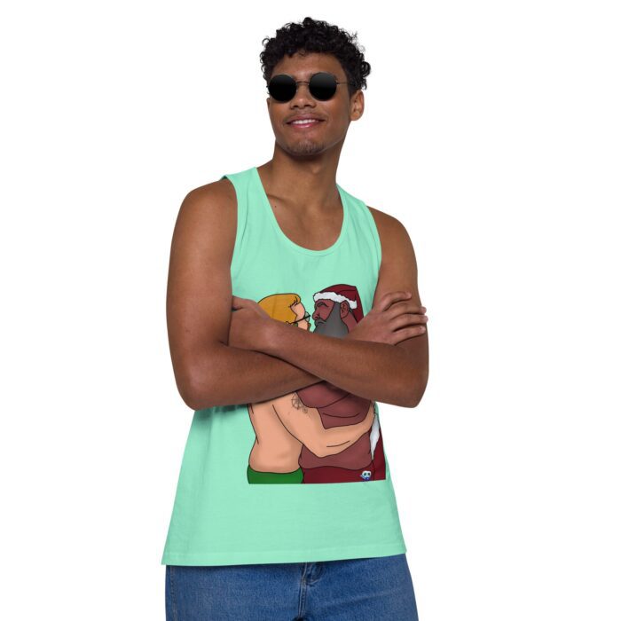 Men’s premium tank top - Mr & Mr Clause - Image 46