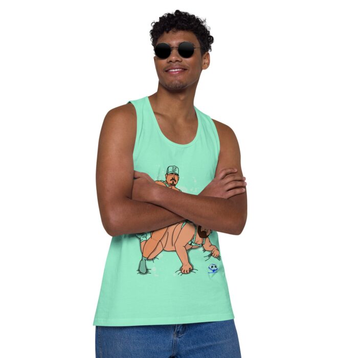 Men’s premium tank top - Ride 'Em - Image 46
