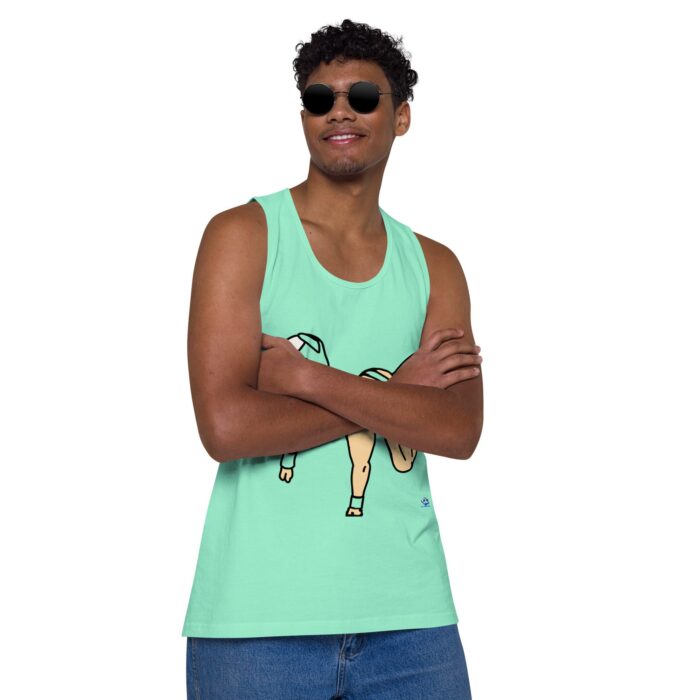 Men’s premium tank top - Pup Play - Image 46