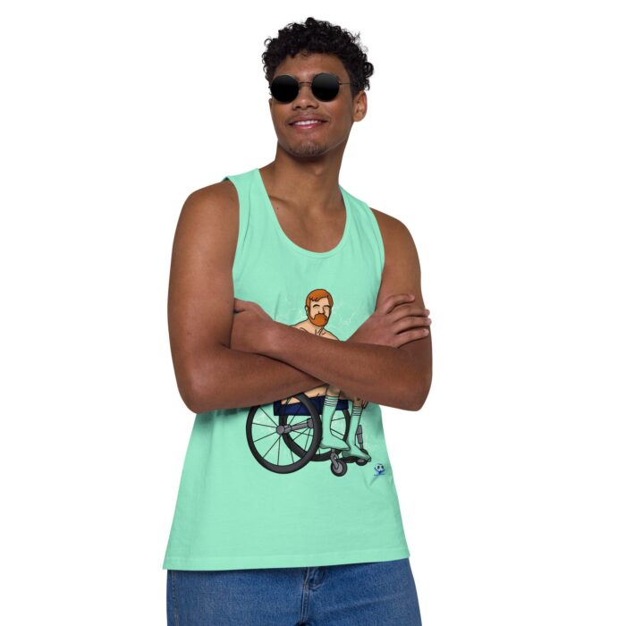 Men’s premium tank top - Rolling Heat - Image 46