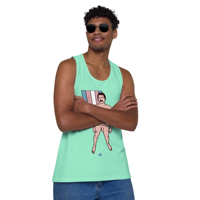 Men’s premium tank top - Scars - Image 46