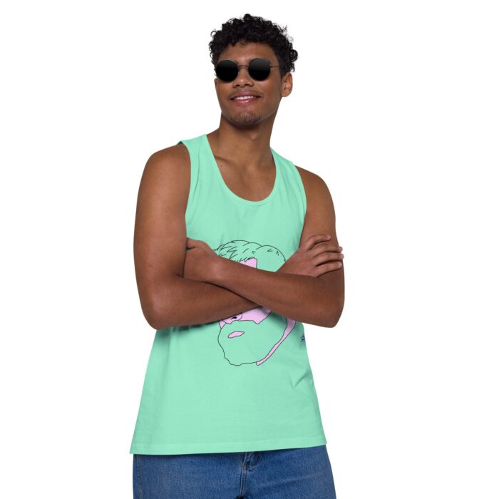 Men’s premium tank top - Smolder - Image 46