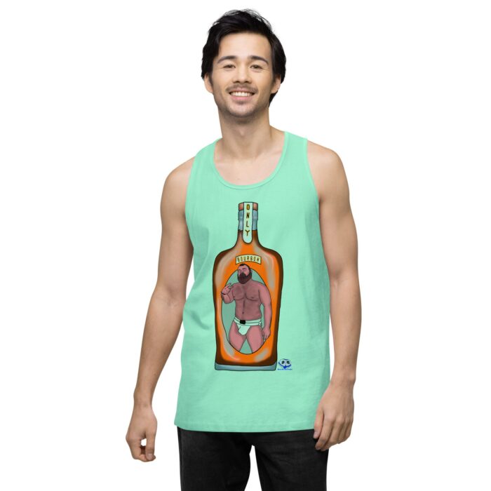 Men’s premium tank top - Two Fingers - Image 57