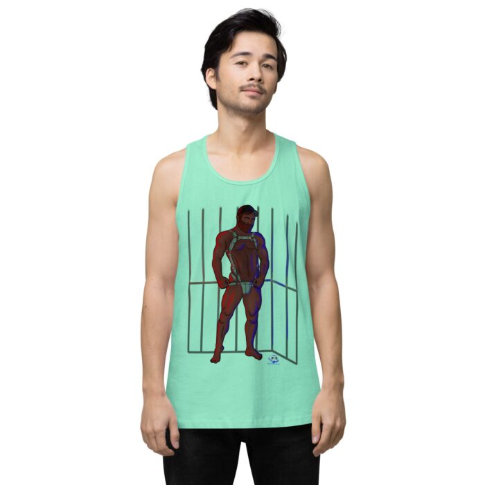 Men’s premium tank top - Busted - Image 56