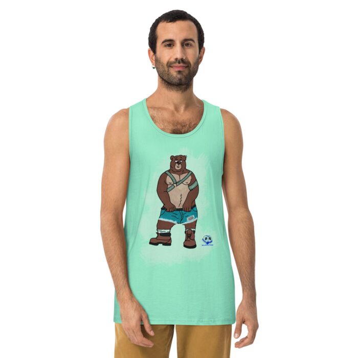Men’s premium tank top - Growler - Image 23