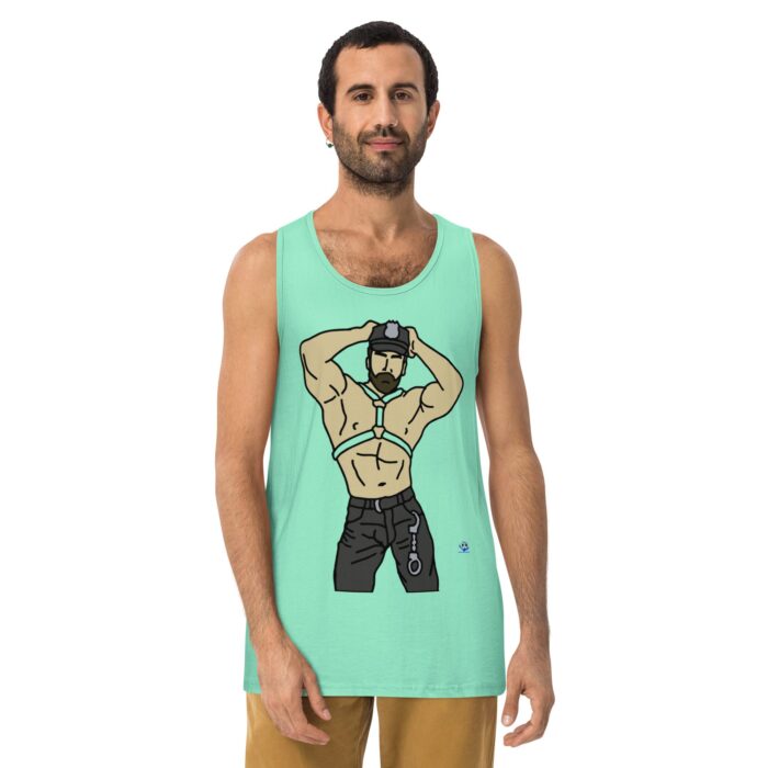 Men’s premium tank top - Handcuffs - Image 23