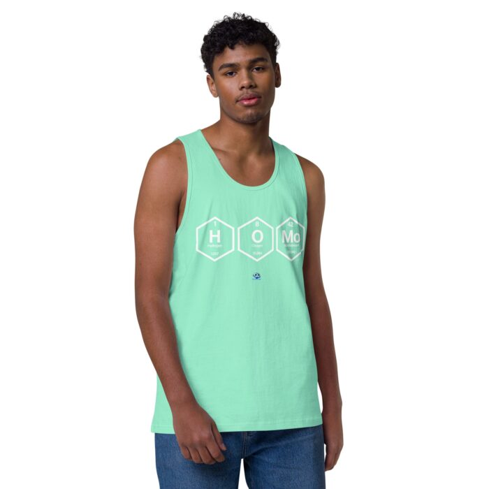 Men’s premium tank top - Homo Chemistry - Image 45