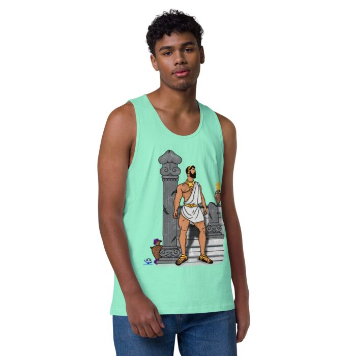 Men’s premium tank top - Hunkules - Image 45