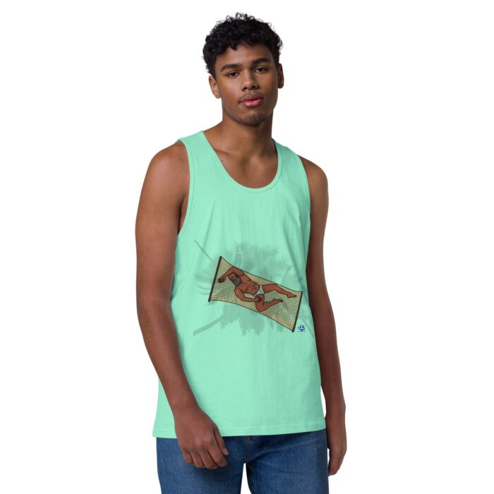 Men’s premium tank top - Isla Del Oso - Image 45