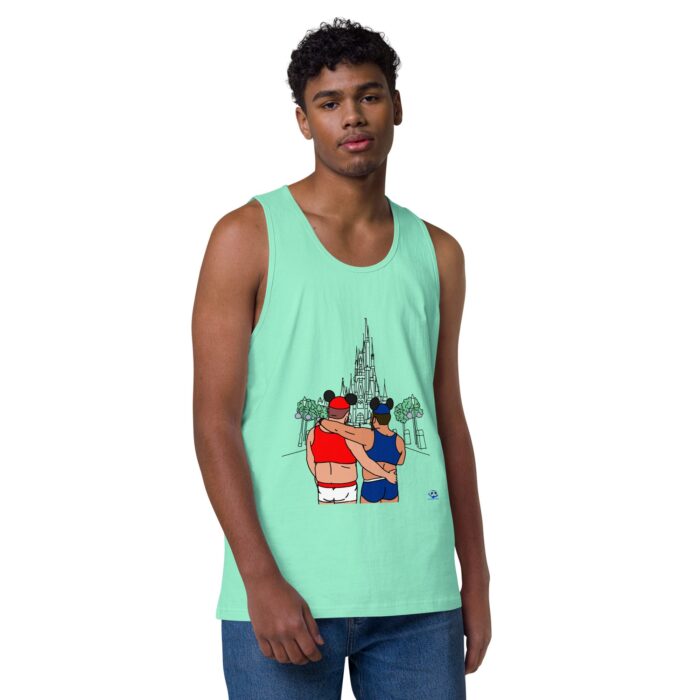 Men’s premium tank top - Main Street PG - Image 45