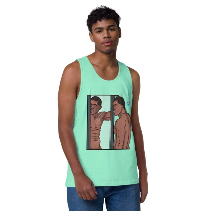 Men’s premium tank top - Man in the Mirror - Image 41