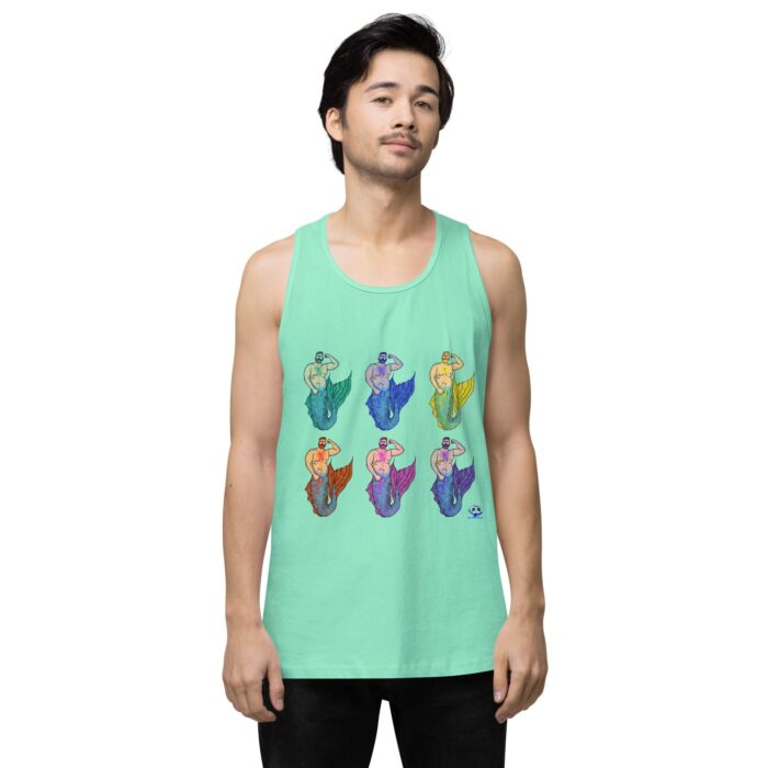 Men’s premium tank top - MerCub Multi - Image 56