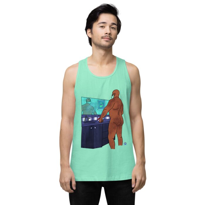 Men’s premium tank top - Morning Routine - Image 56