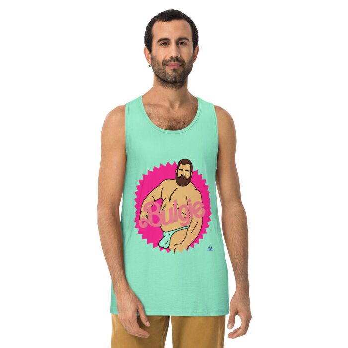 Men’s premium tank top - Bulgie Light - Image 23
