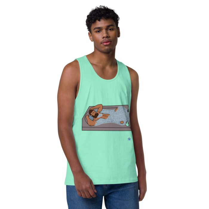 Men’s premium tank top - Rubber Ducky - Image 45