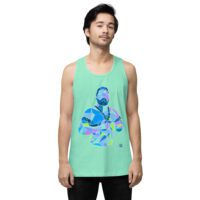 Men’s premium tank top - Shattered - Image 56