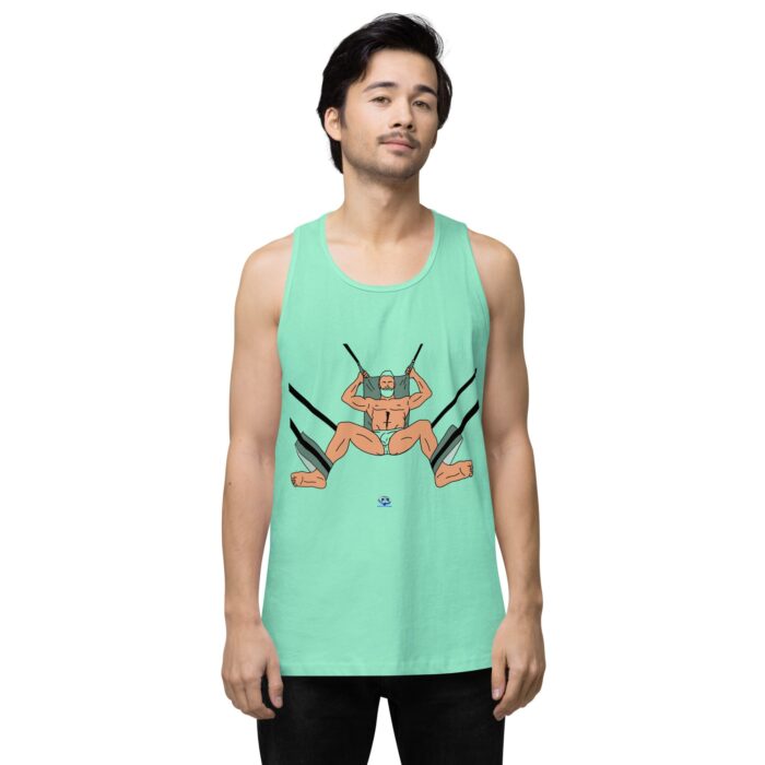 Men’s premium tank top - Sling Set - Image 56
