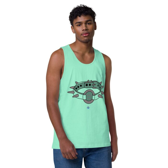 Men’s premium tank top - Spiked Collar - Image 46