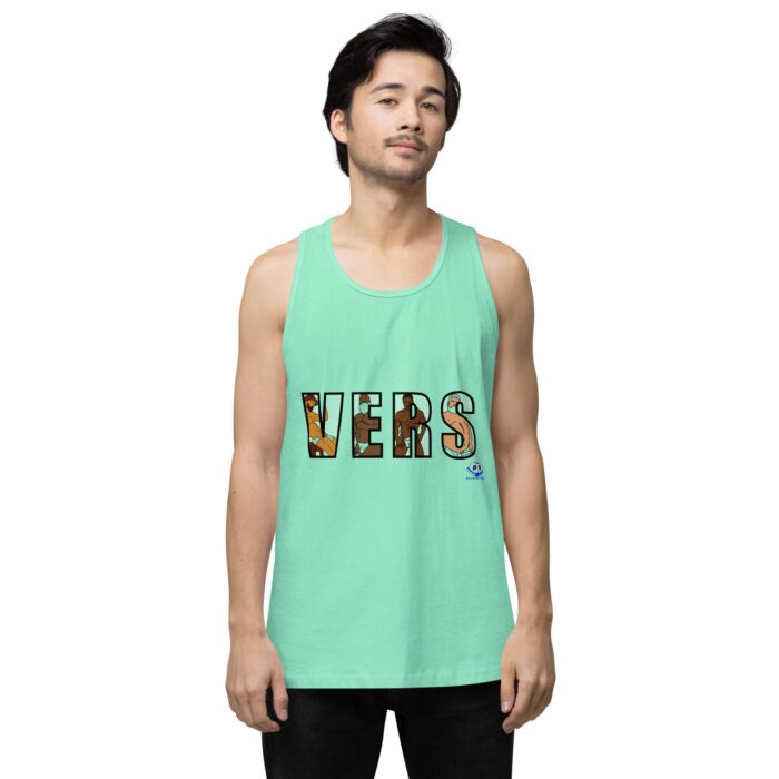 Men’s premium tank top - VERS Cutout - Image 56