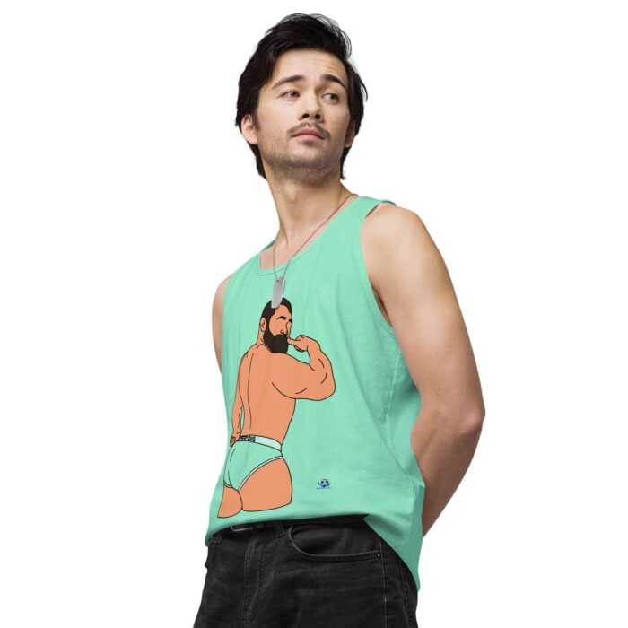 Men’s premium tank top - Bottom - Image 59