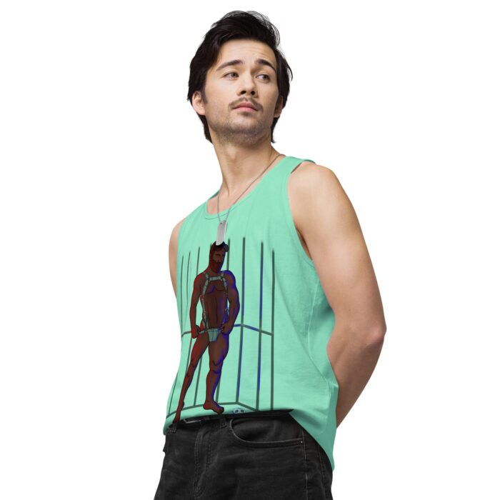 Men’s premium tank top - Busted - Image 59