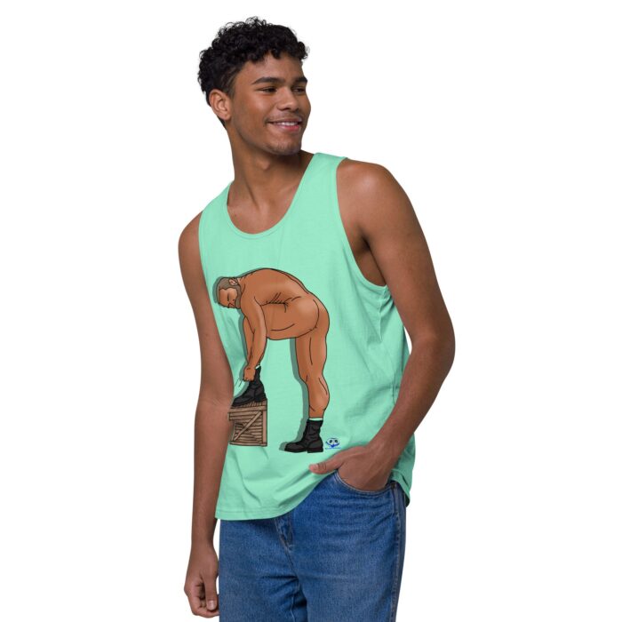 Men’s premium tank top - Crated - Image 43