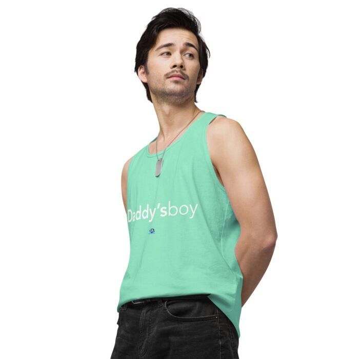 Men’s premium tank top - Daddy's Boy - Image 59