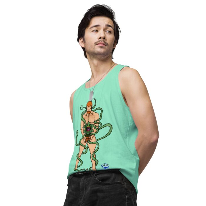 Men’s premium tank top - Feed Me - Image 59