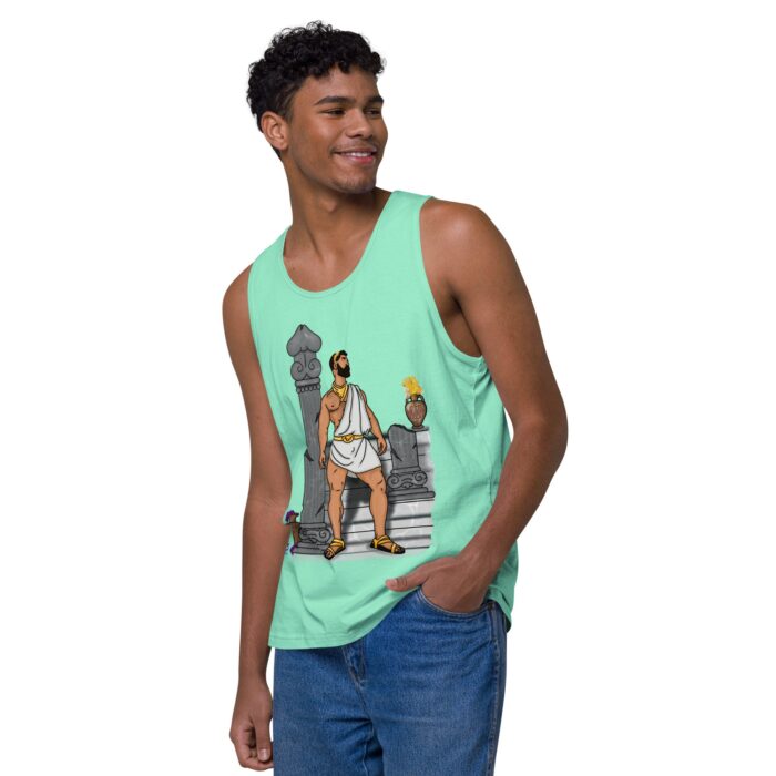 Men’s premium tank top - Hunkules - Image 47