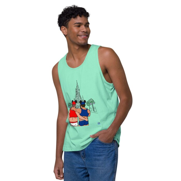 Men’s premium tank top - Main Street PG - Image 47