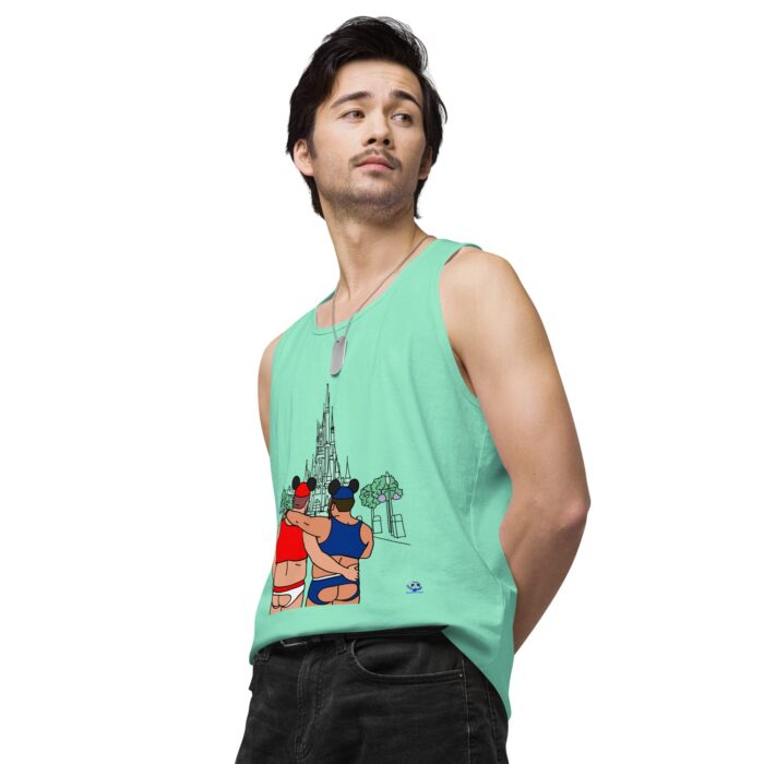Men’s premium tank top - Main Street PG-13 - Image 60