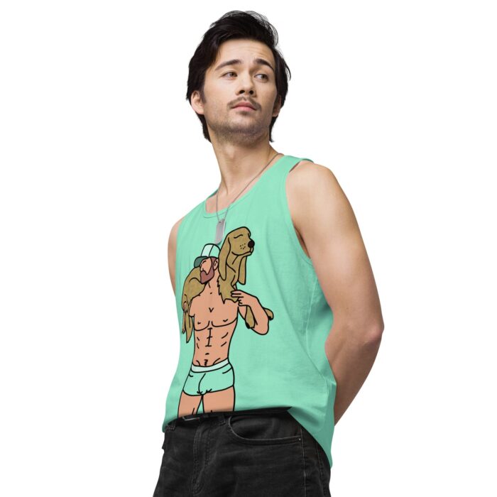 Men’s premium tank top - Man's Best Friend - Image 59